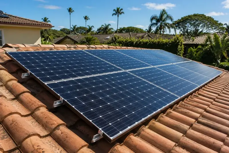 Installation de panneaux solaires à Collonges